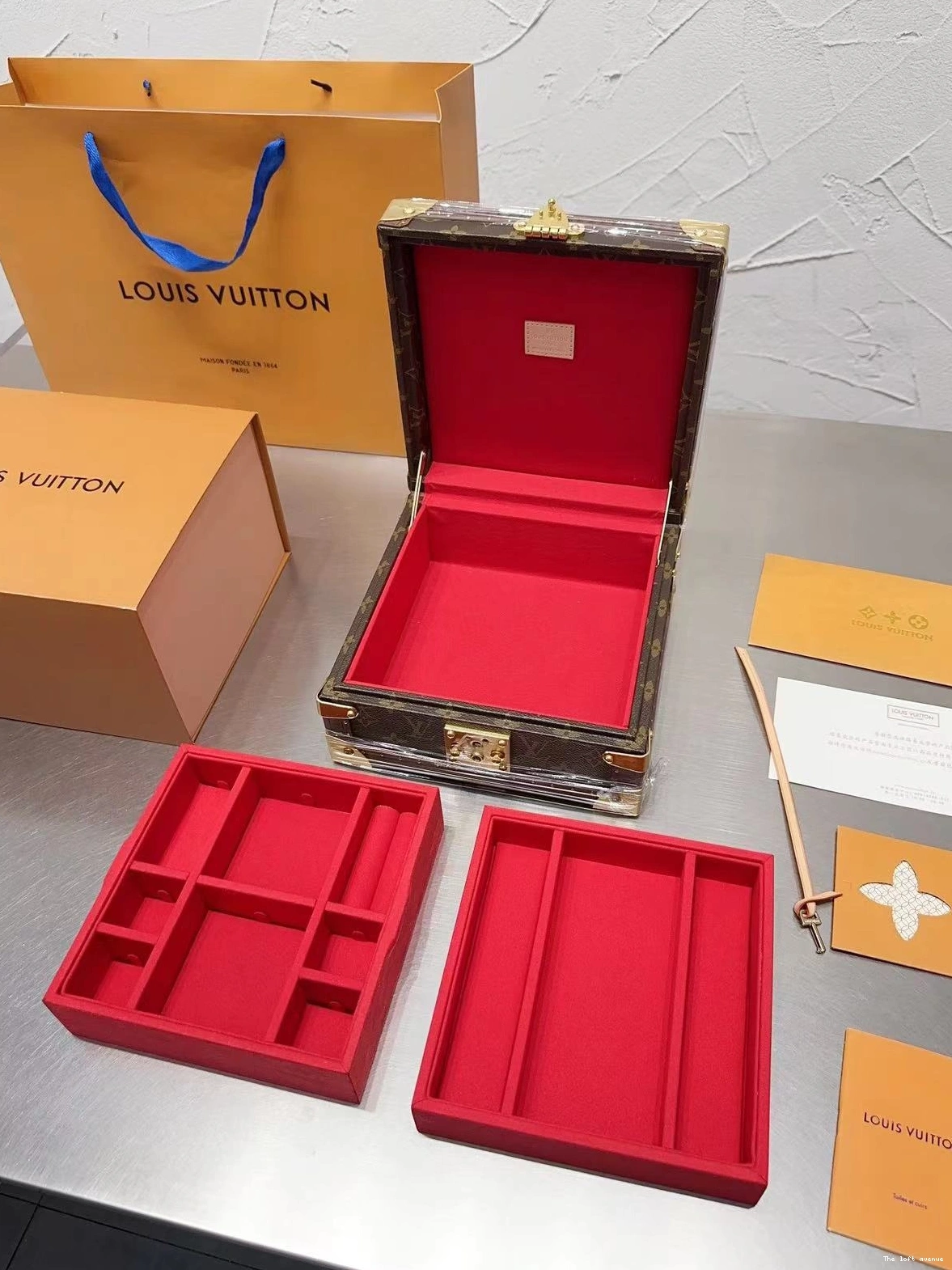 LV JEWELRY CUSTOM BOX 0731